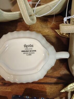 Spode Teapot & Creamer